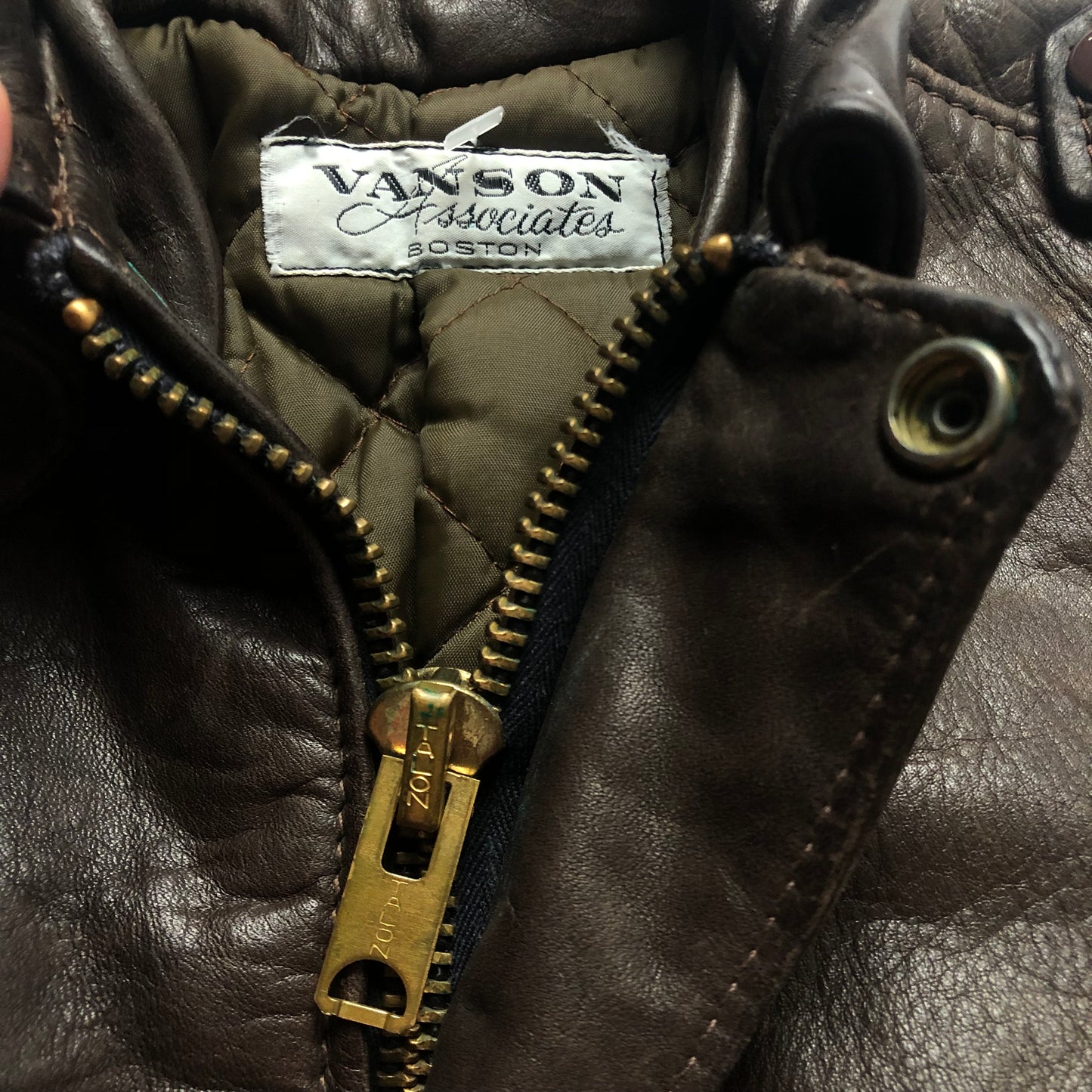 1970s Vanson Associates G-1 Flight Leather Jacket