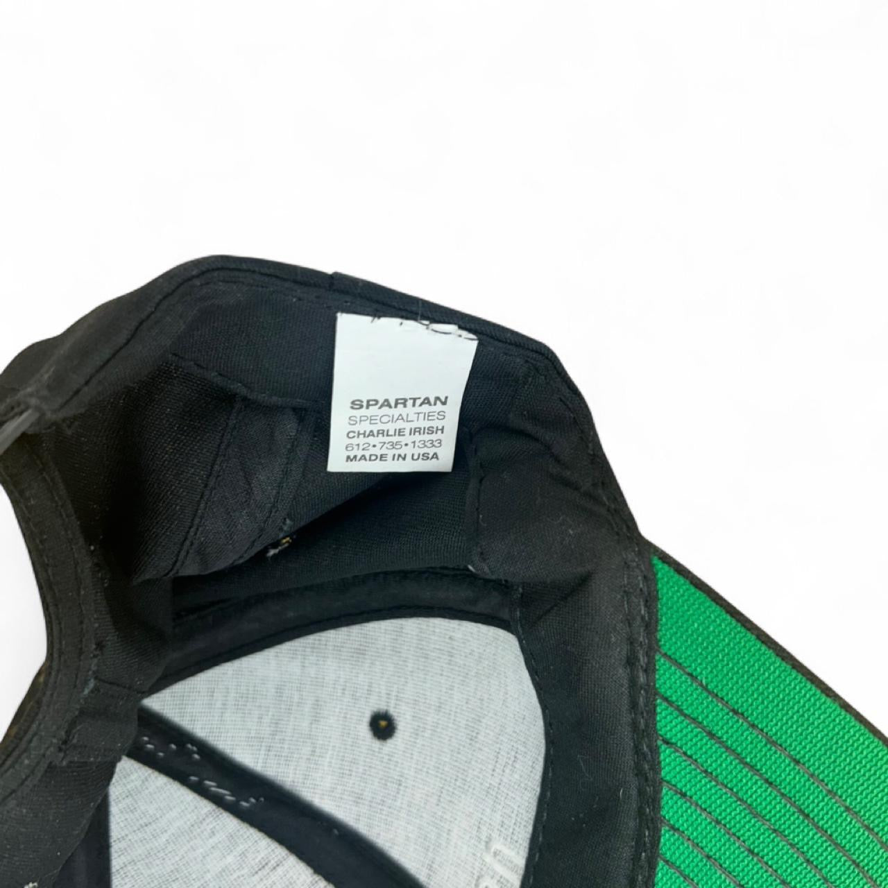 Vintage Got milk? Black Dome Green Under Brim SnapBack
