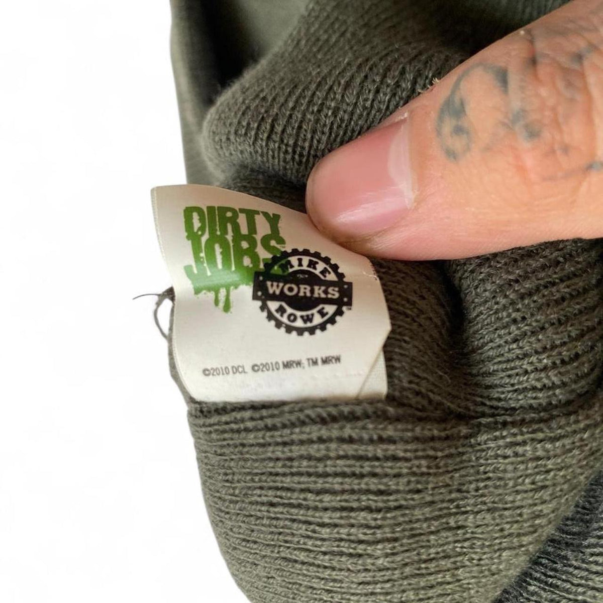 2010 Dirtiest Jobs Mike Rowe TV Show Skull Cap Beanie