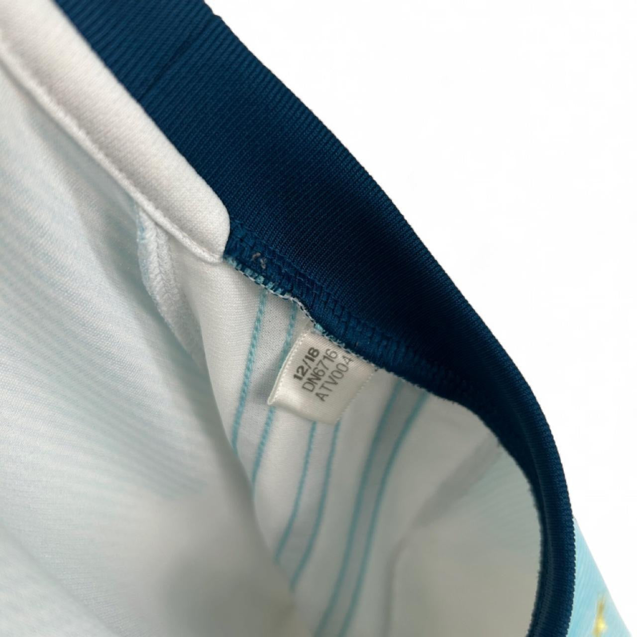 2019 Messi Argentina Adidas Home Jersey