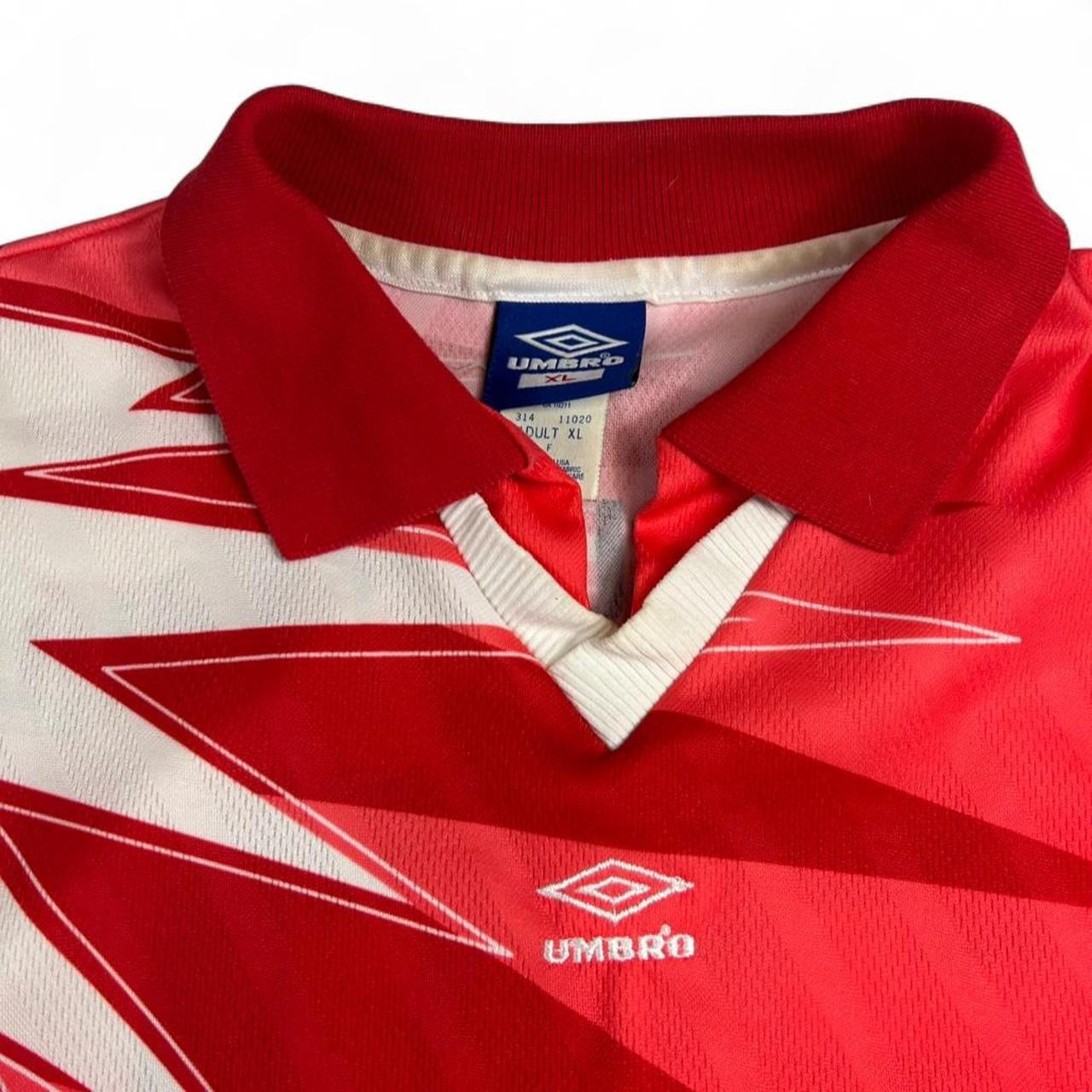 Vintage Umbro Collared Soccer Jersey