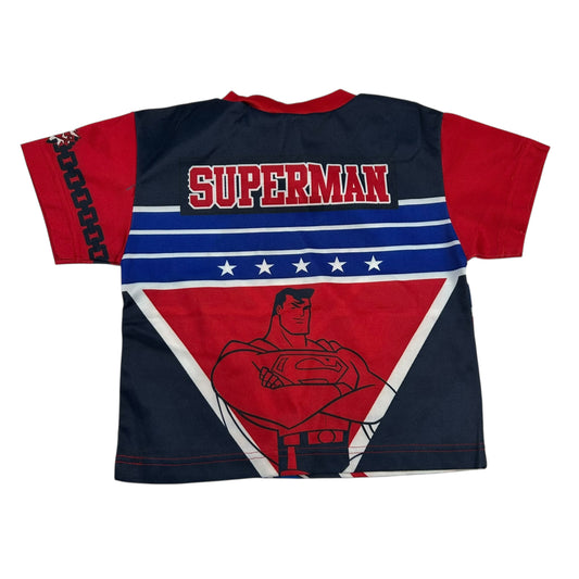 2004 Superman Dc Warner Bros T-Shirt 4T