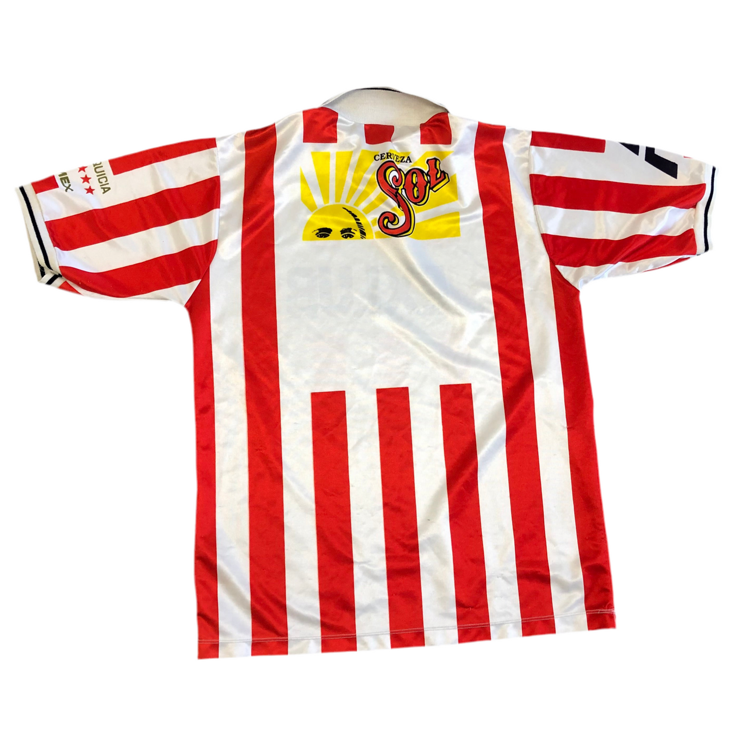 Vintage Chivas De Guadalajara Retro Home Soccer Bootleg Jersey