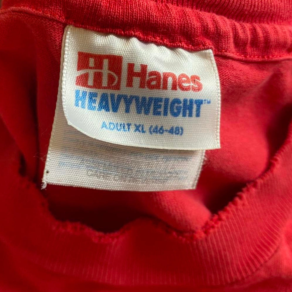 1994 MLB Cincinnati Reds Hanes Heavyweight T-Shirt Size XL