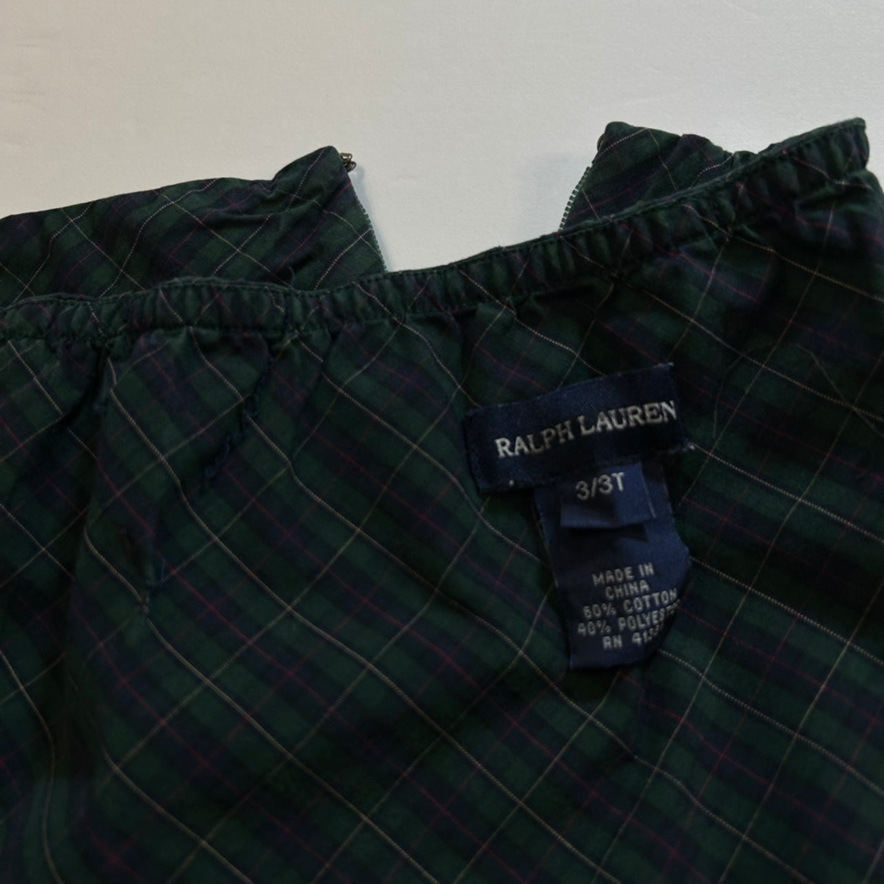 Ralph Lauren Polo Plaid Kids Skirt 3T