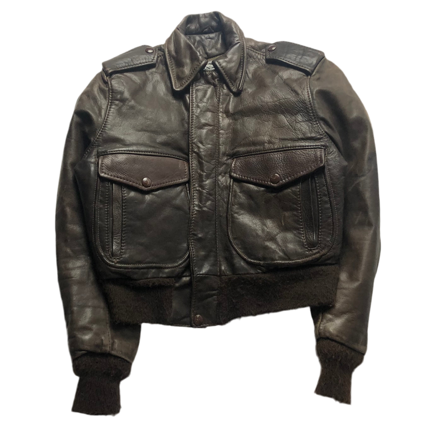 1970s Vanson Associates G-1 Flight Leather Jacket
