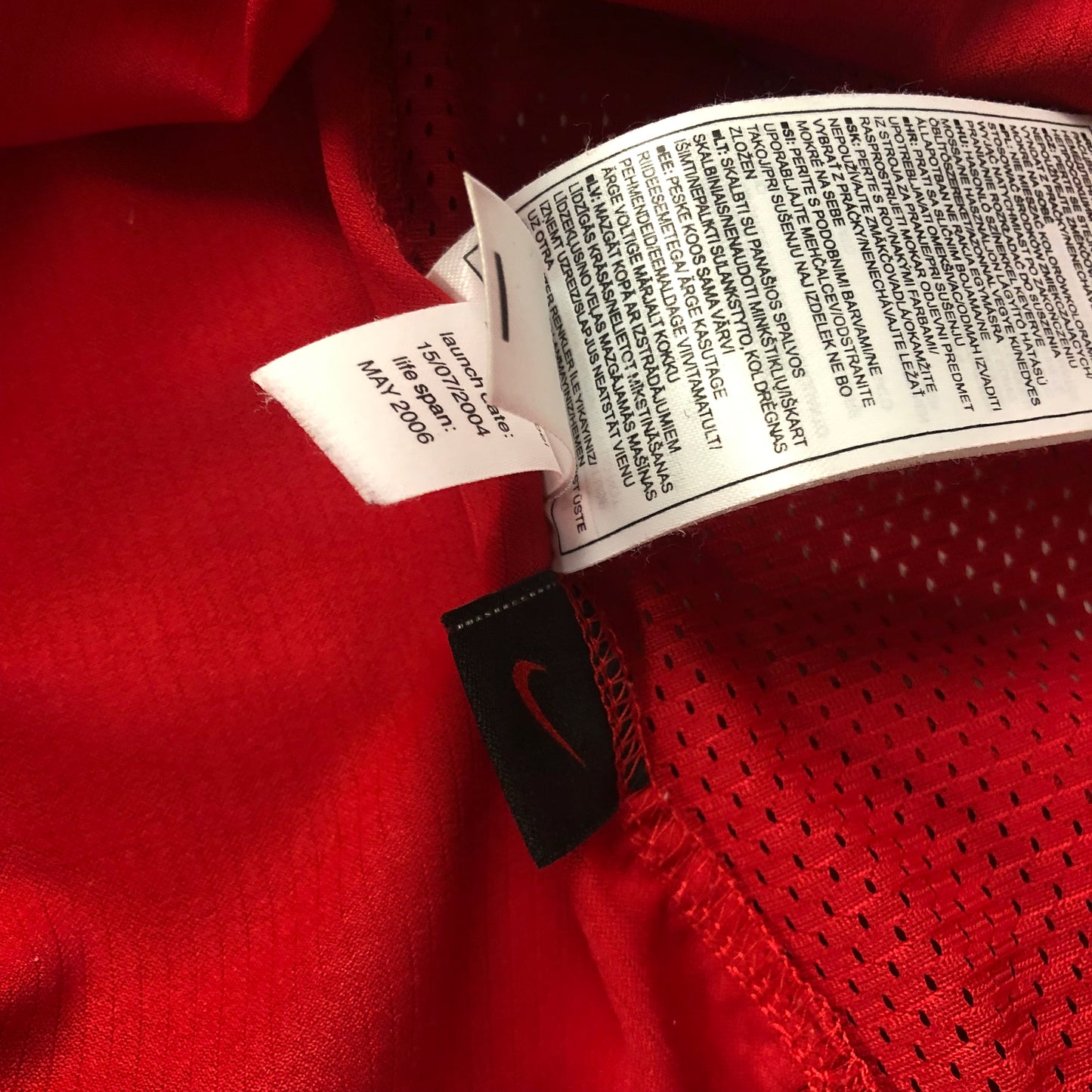 2004/2006 Manchester United Nike Soccer Jersey