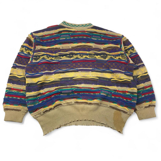 Vintage 3D Texture Coogi Sweatshirt