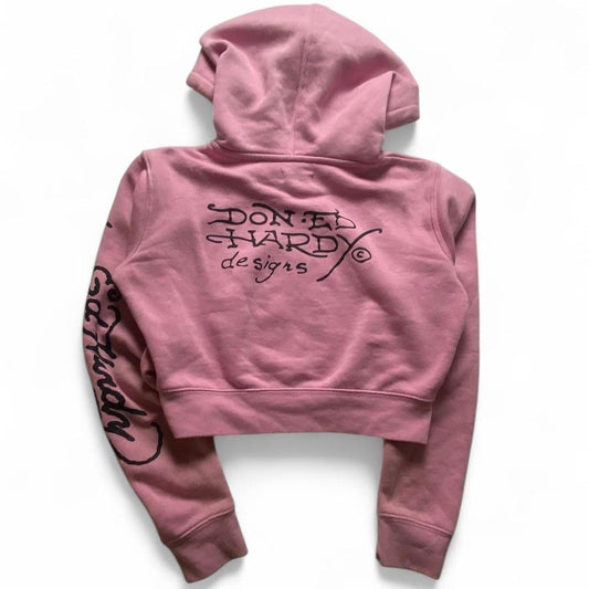 Y2k Ed Hardy Women’s Zip Up Hoodie