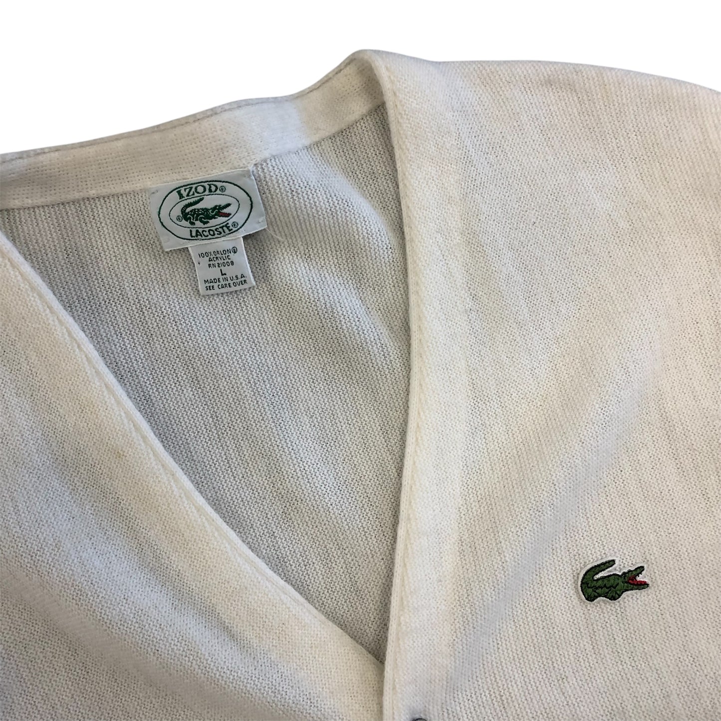 Vintage Izod Lacoste Cardigan