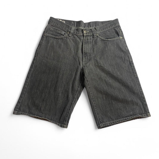 Ecko Baggy Embroidered Logo Denim Shorts