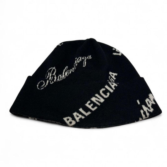 Balenciaga LogoMania All over Beanie