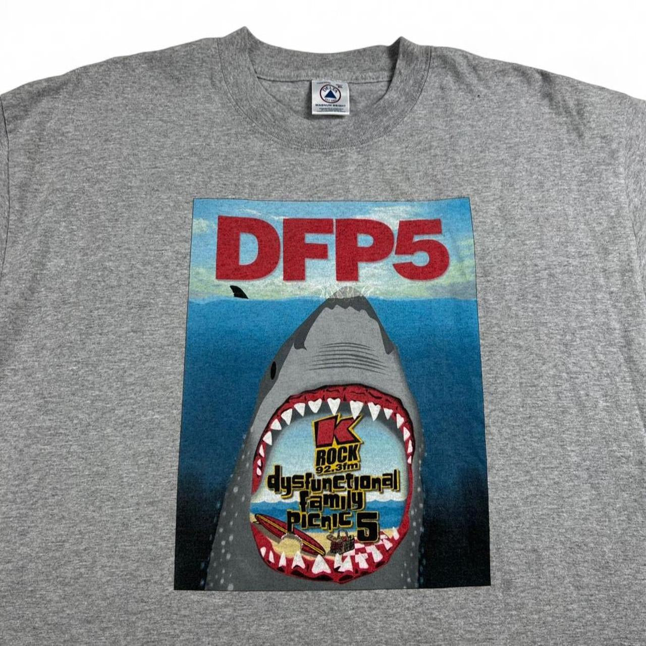 2001 Dysfunctional Family Picnic 5 Band T-Shirt signed