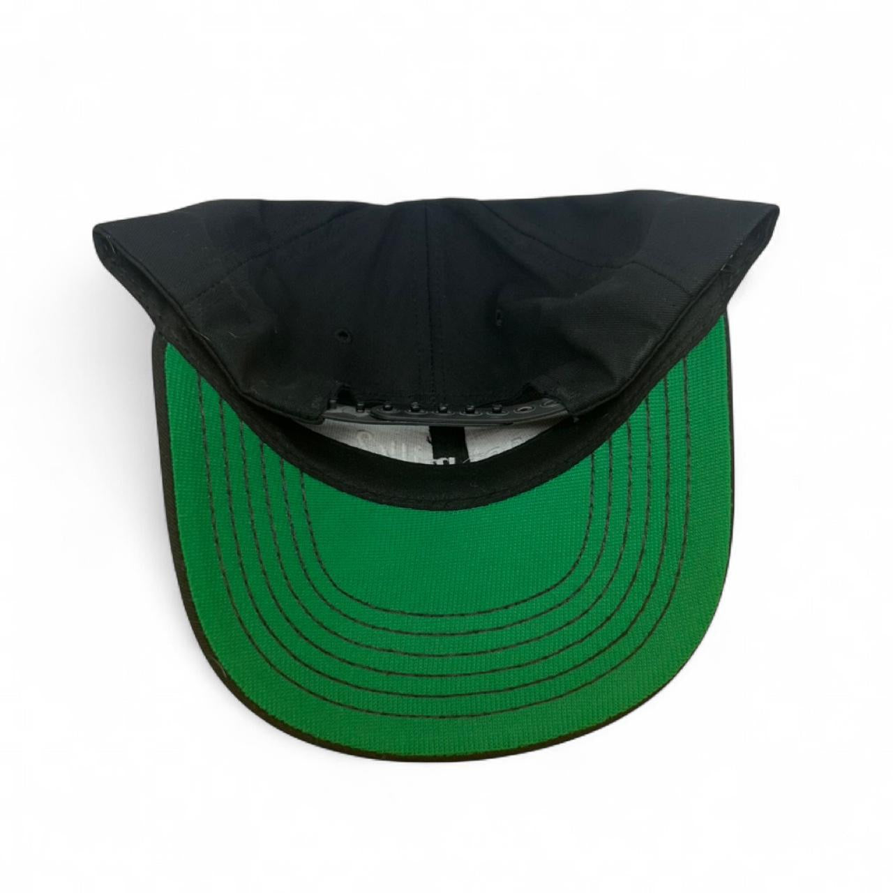 Vintage Got milk? Black Dome Green Under Brim SnapBack