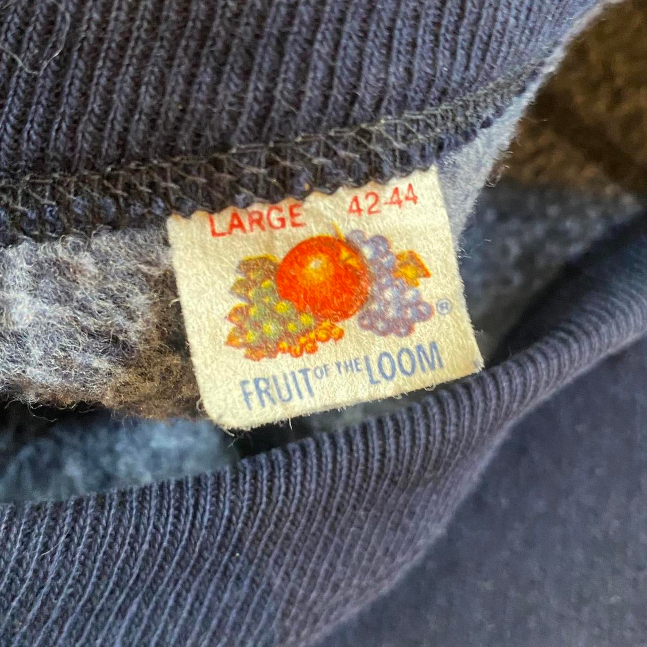 Vintage 60s Fruit Of The Loom Short Sleeve Blank Raglan Sweatshirt