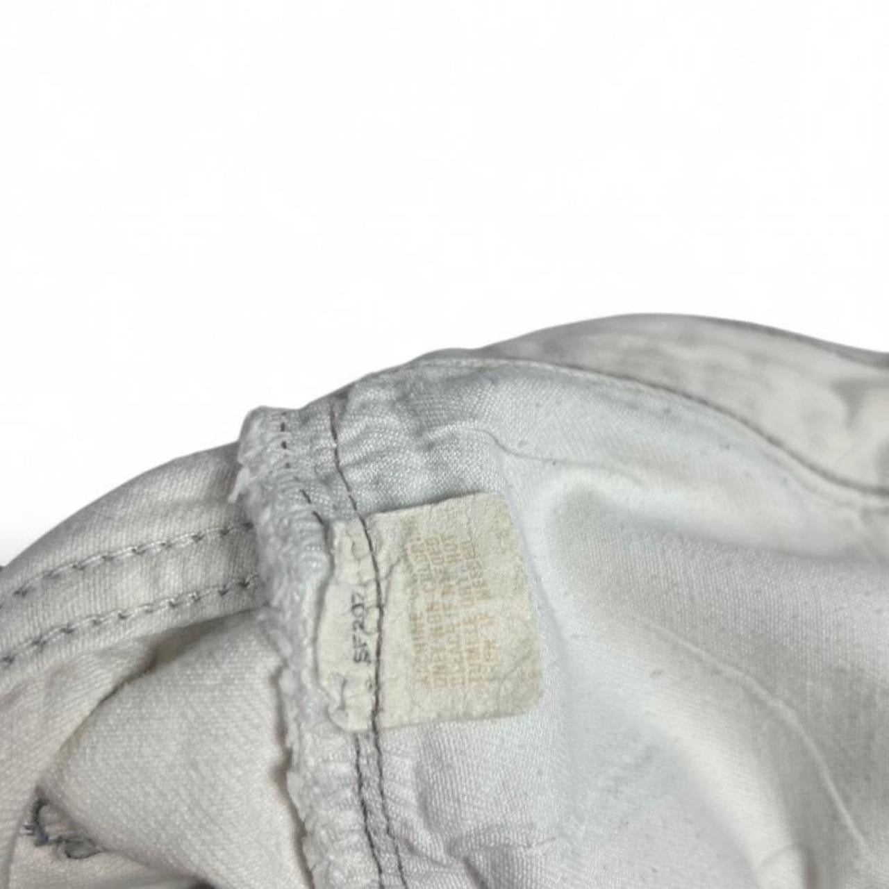 Vintage 80s Levi’s 501 White Denim Jeans