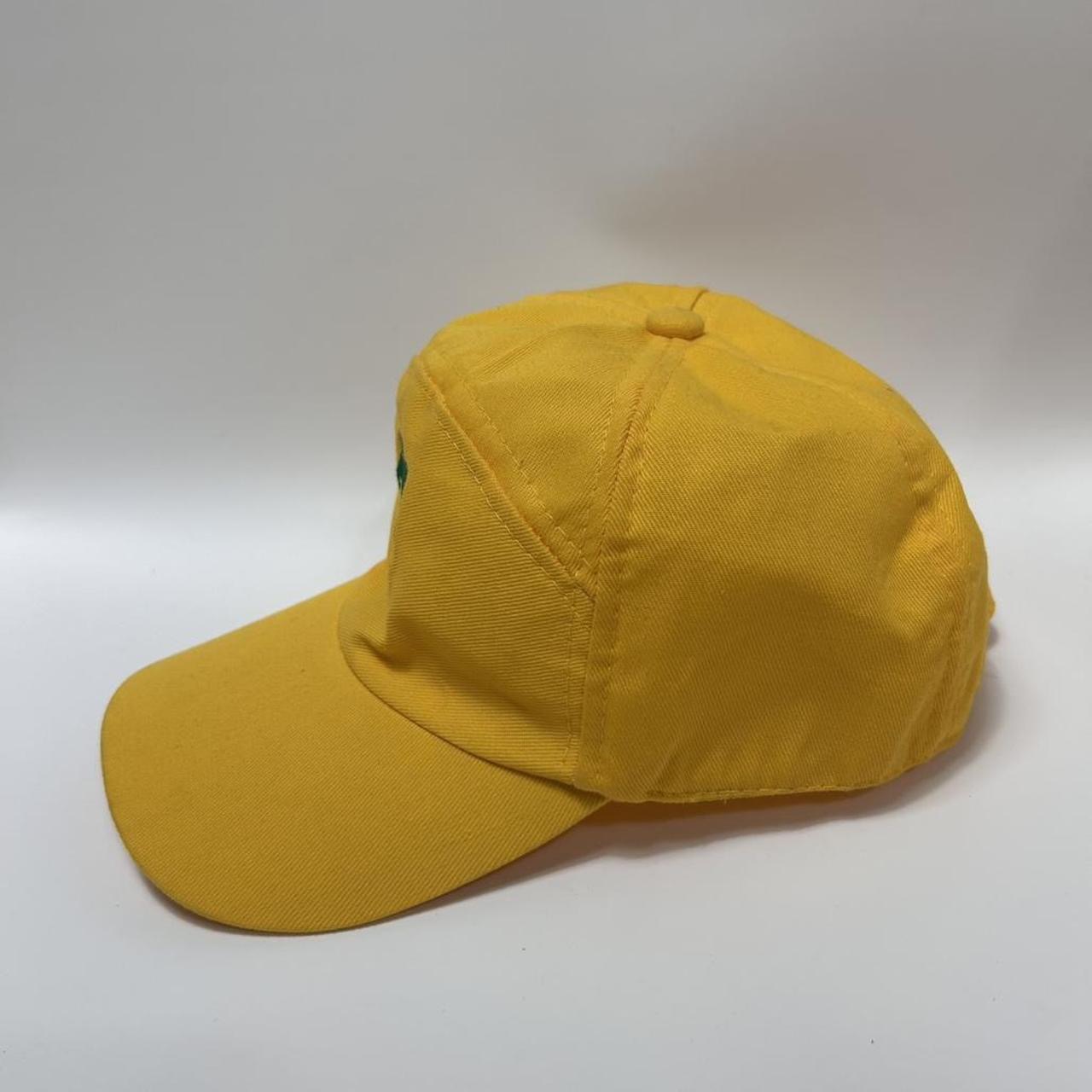 Vintage Brazil Flag Logo Embroidered Strapback hat