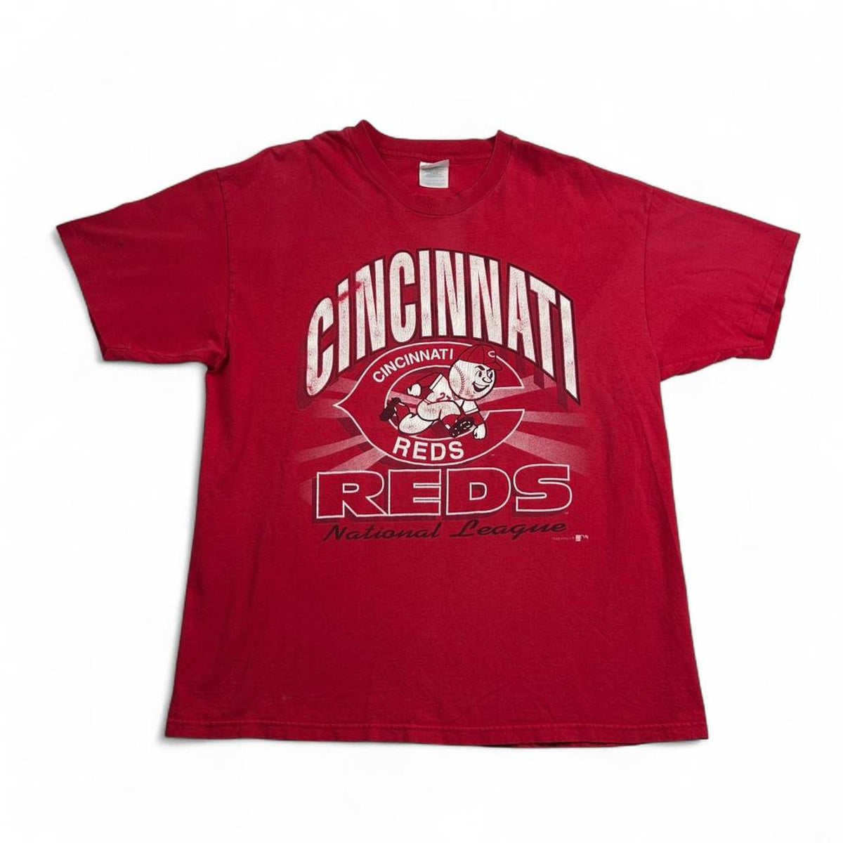 1994 MLB Cincinnati Reds Hanes Heavyweight T-Shirt Size XL