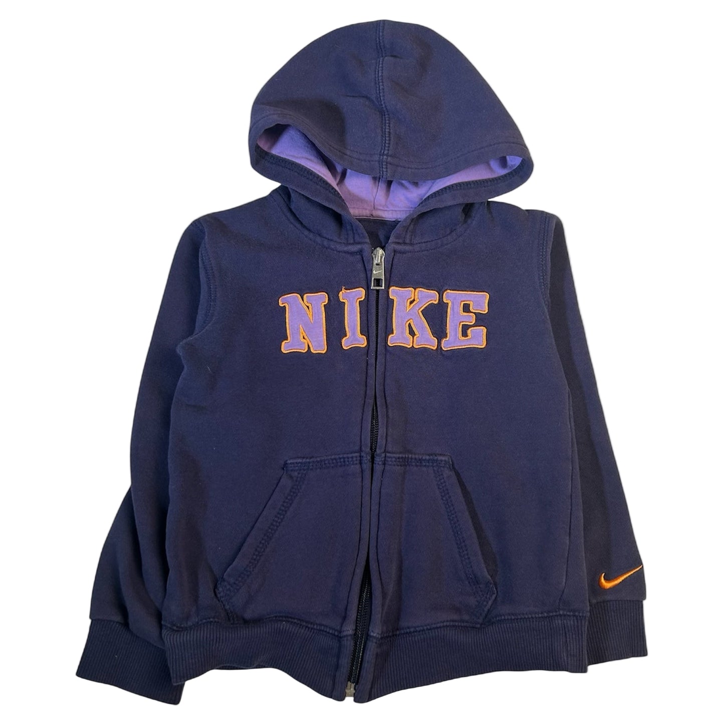 Y2K Nike Zip Up Kids Hoodie