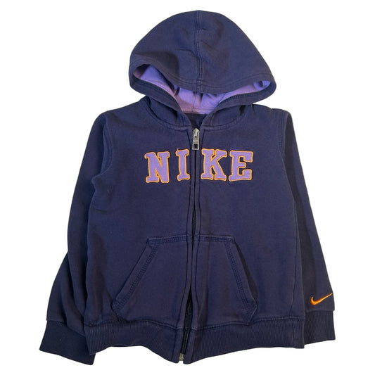 Y2K Nike Zip Up Kids Hoodie