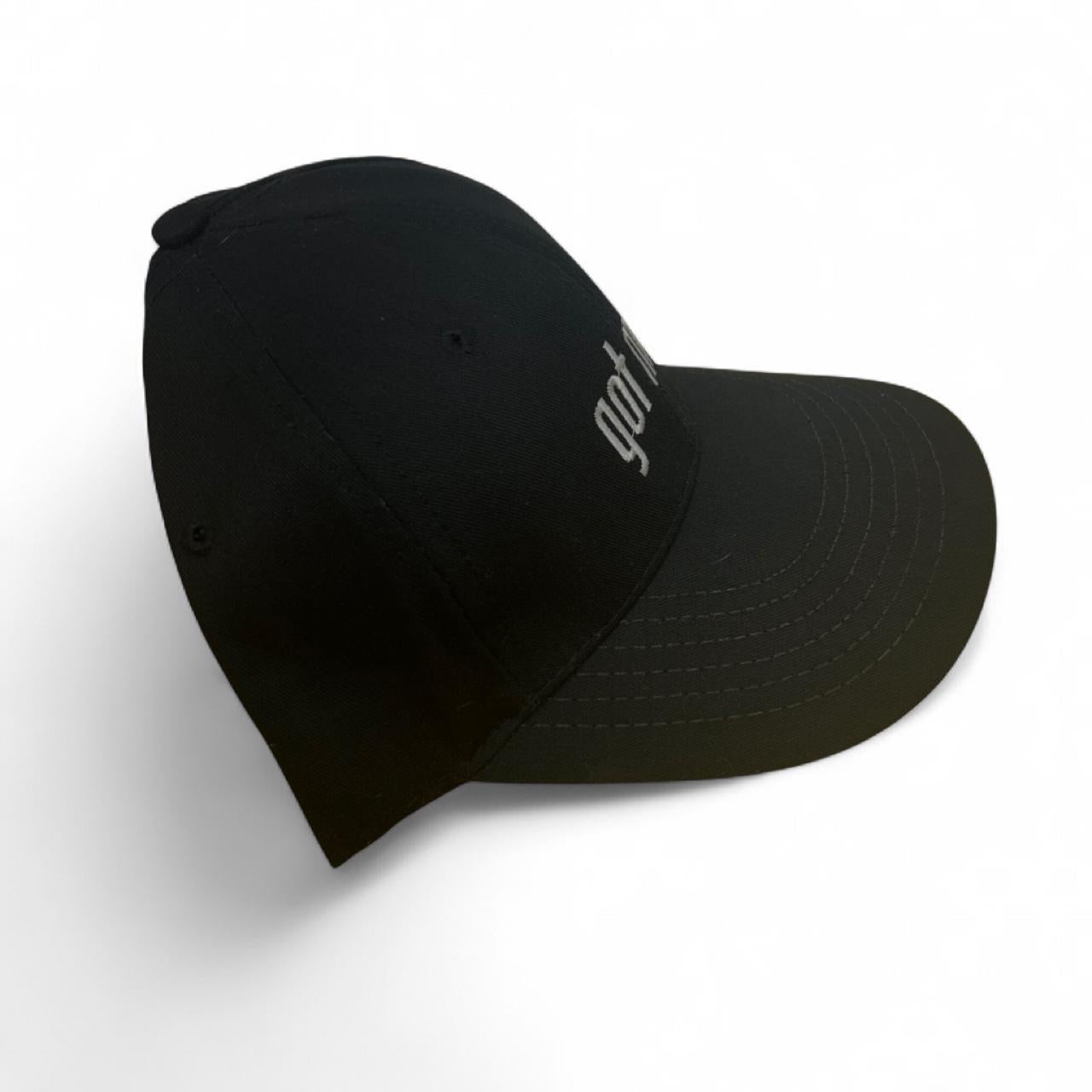 Vintage Got milk? Black Dome Green Under Brim SnapBack