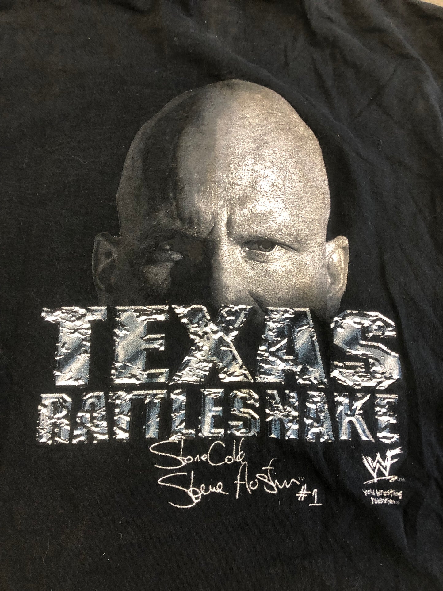 1999 Stone Cold Steve Austin WWF Texas Rattlesnake T-shirt
