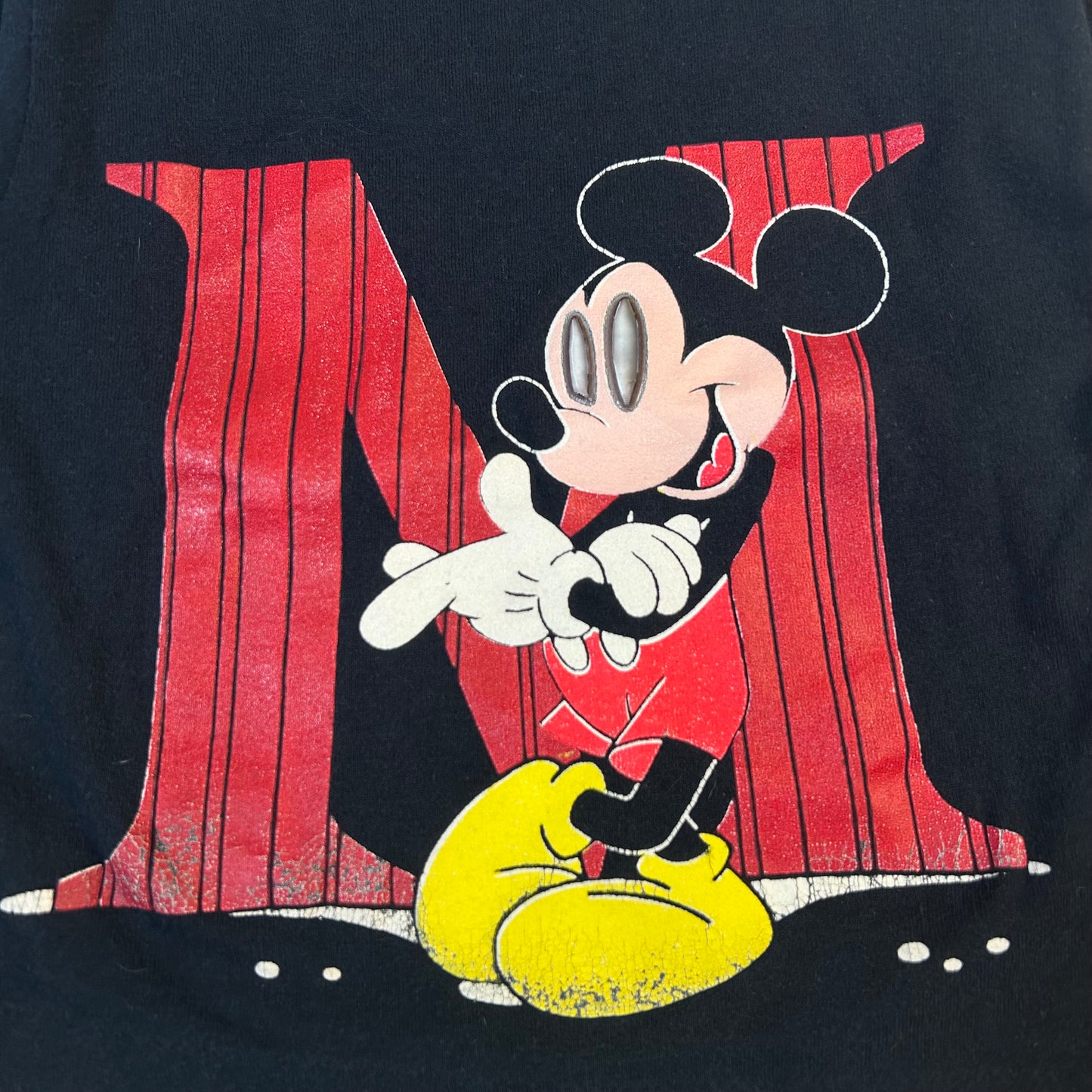 Vintage Mickey Mouse Disney Kids Long Sleeve