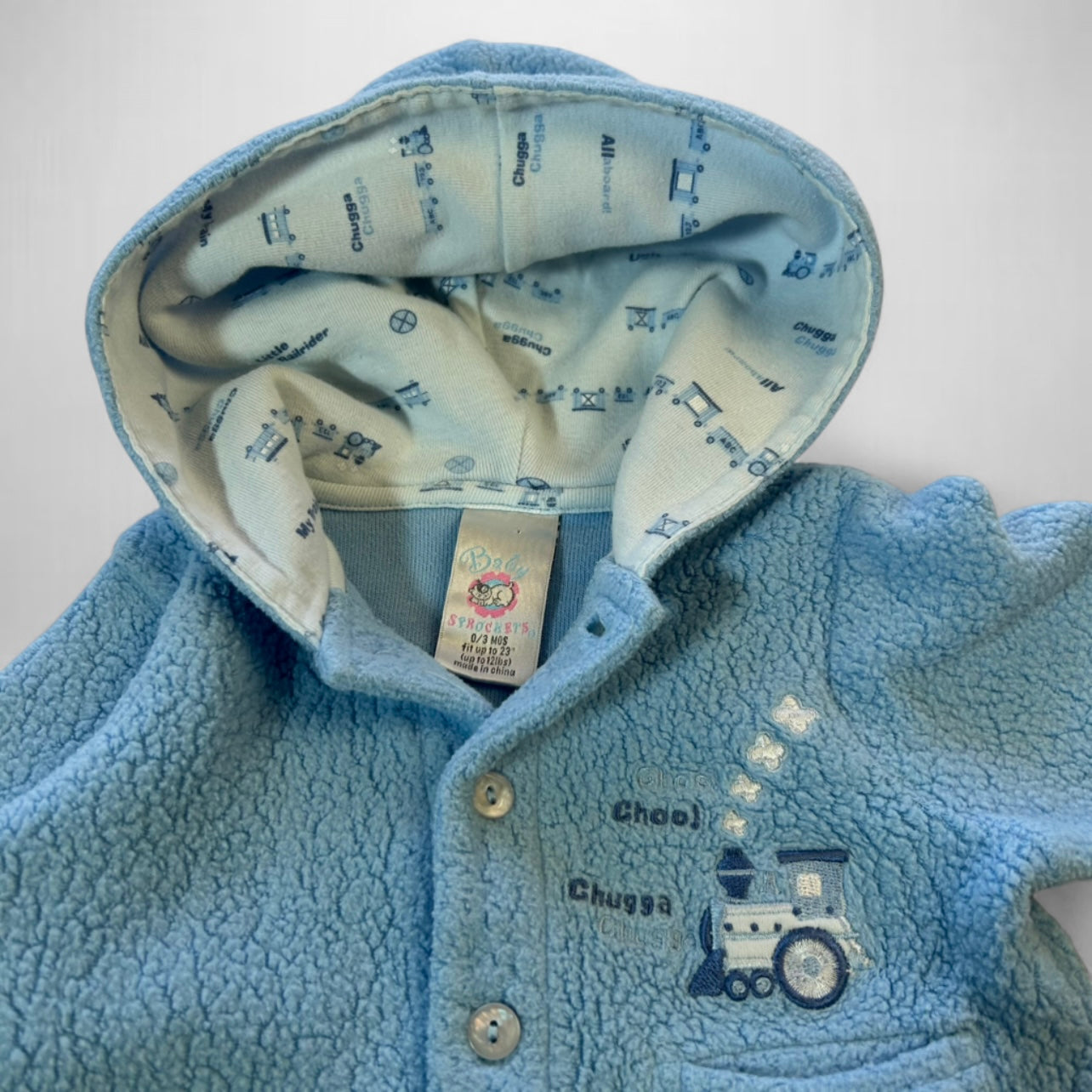 Y2K Baby Sprockets Kids Button Up Jacket