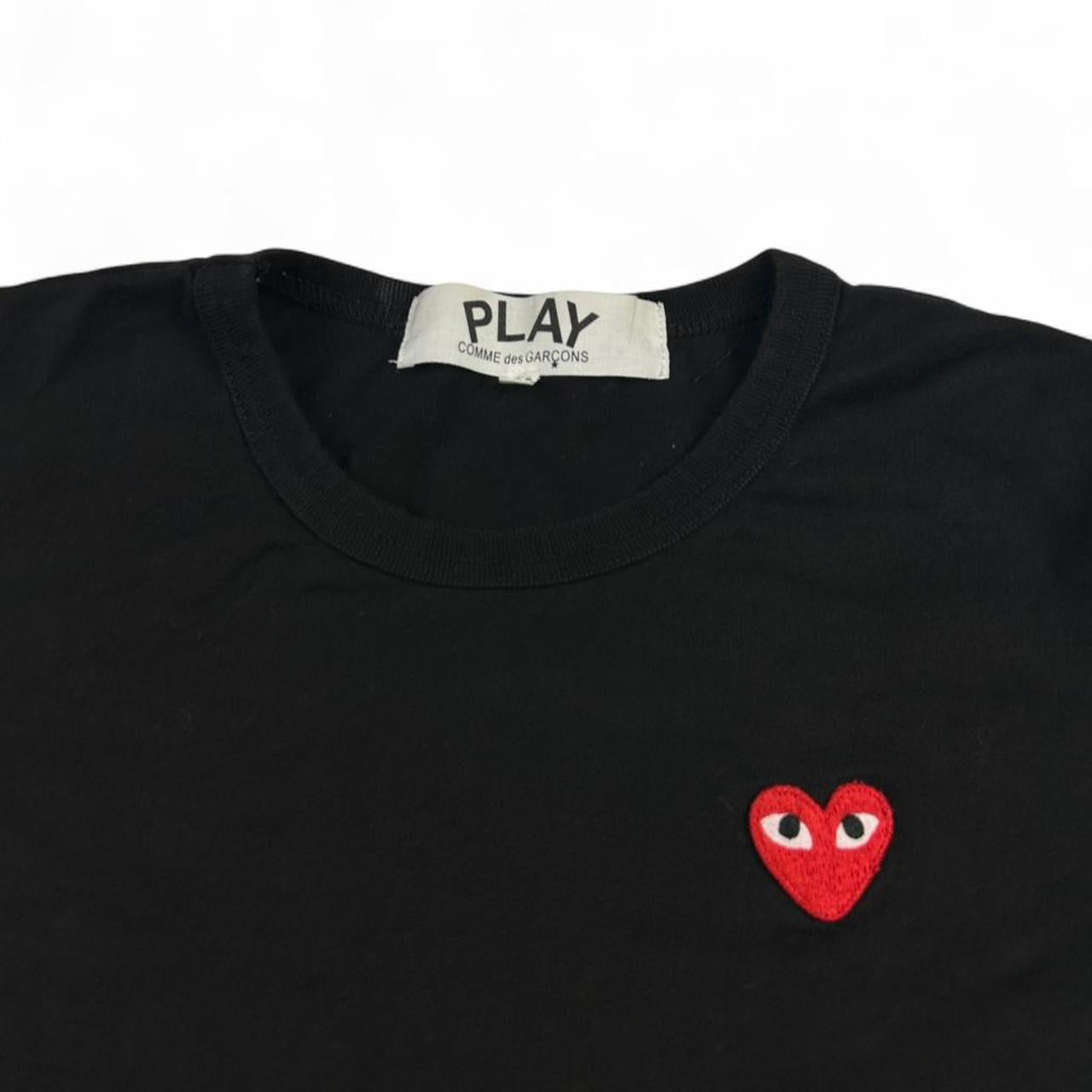 Comme des Garçons PLAY Red Heart Long Sleeve T-Shirt