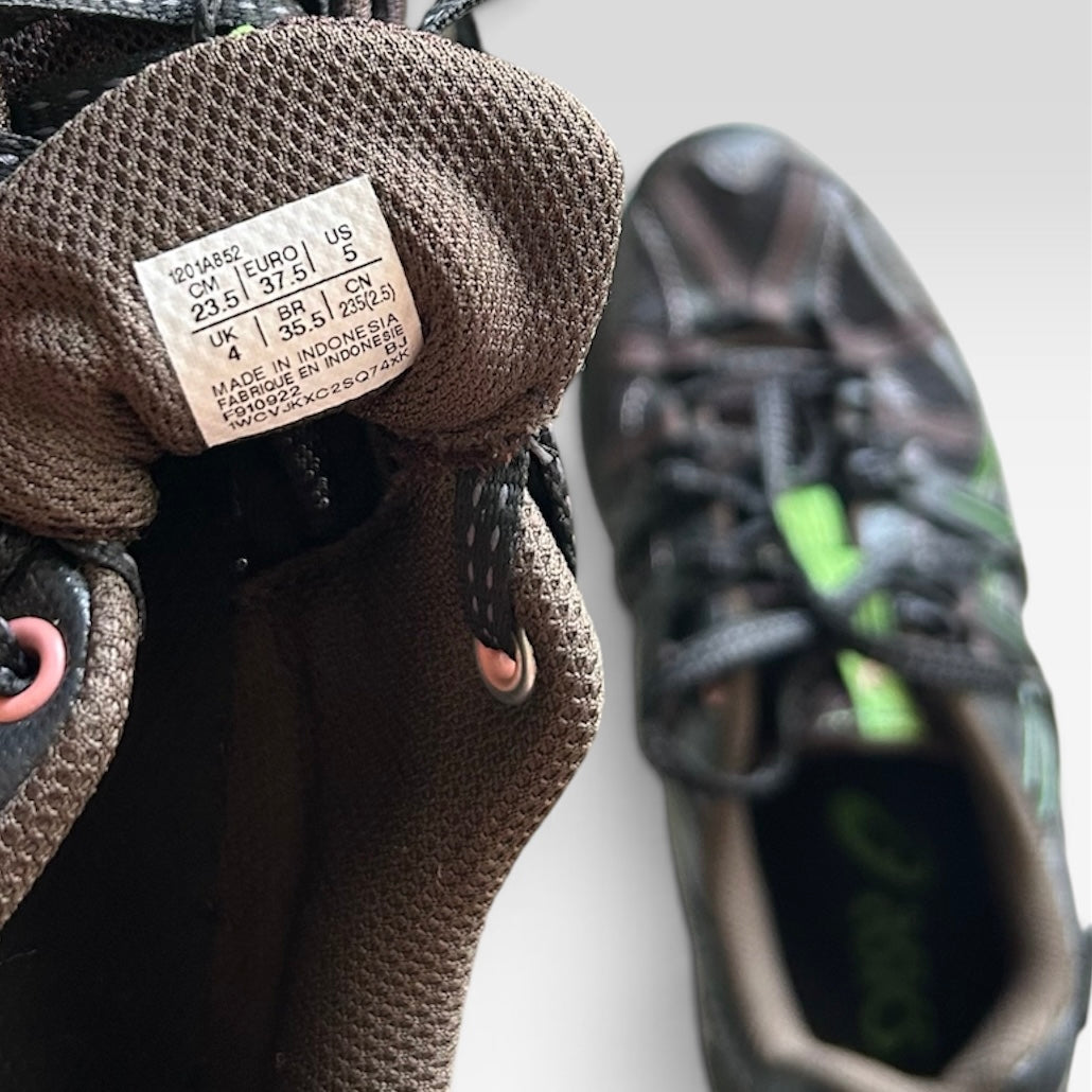 ANDERSSON BELL X ASICS GEL SONOMA 15-50 'BLACK GREEN' Size 5M 6.5W