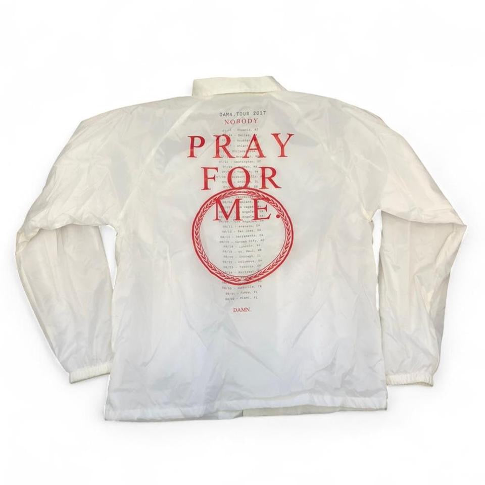 2017 Kendrick Lamar DAMN Tour Pray For Me Windbreaker Jacket Size M