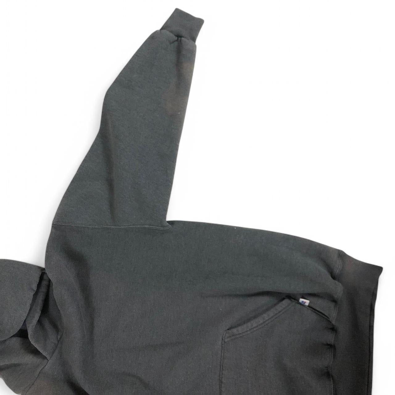 Vintage Faded Russell Athletic Blank Pull Over Hoodie