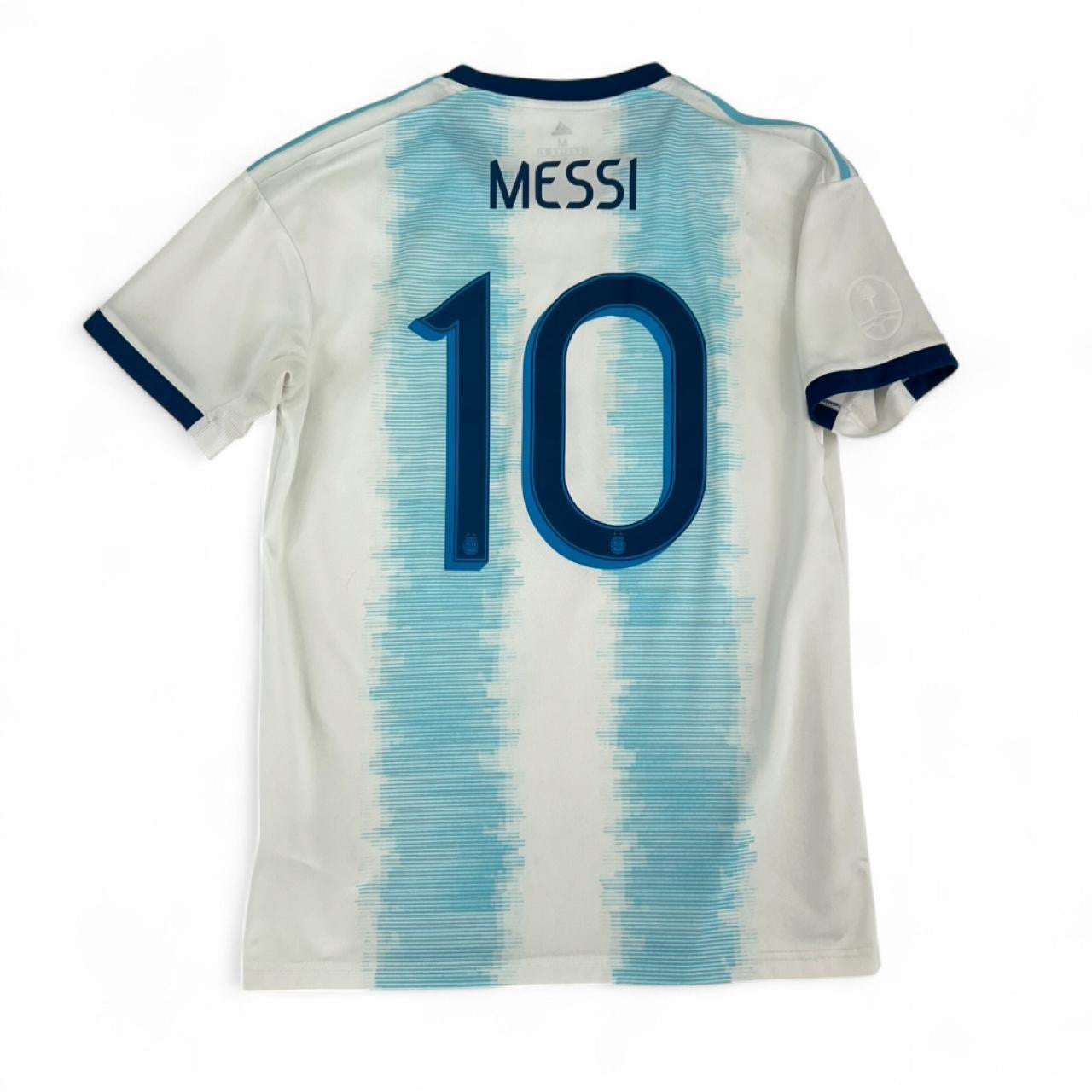 2019 Messi Argentina Adidas Home Jersey