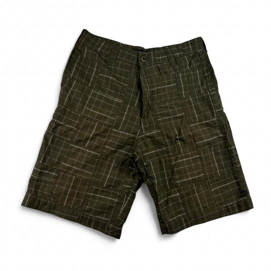 Vintage Billabong Surf Wear Plaid Patchwork Shorts