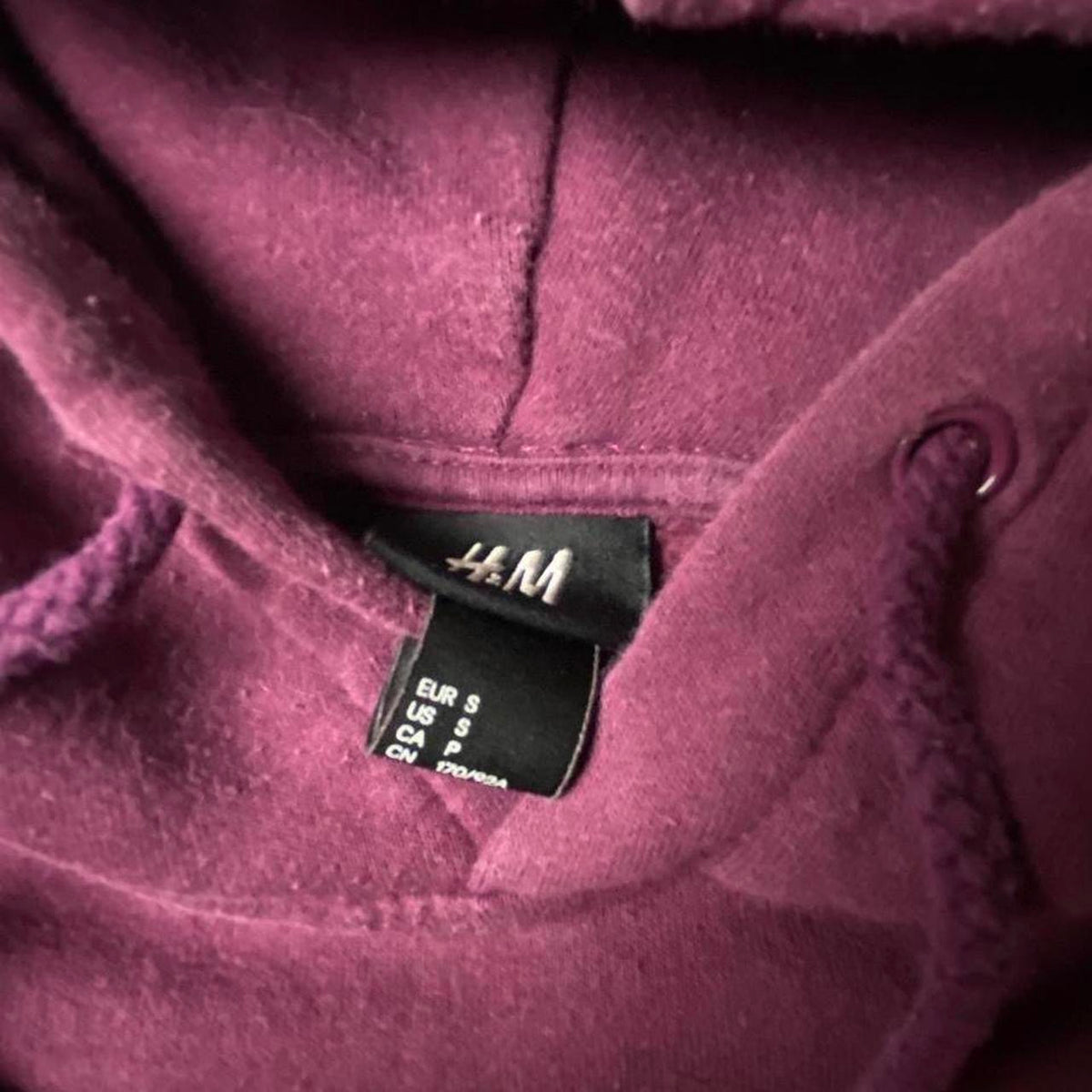 The Weeknd XO H&M Embroidered Red Pull Over Hoodie Size S