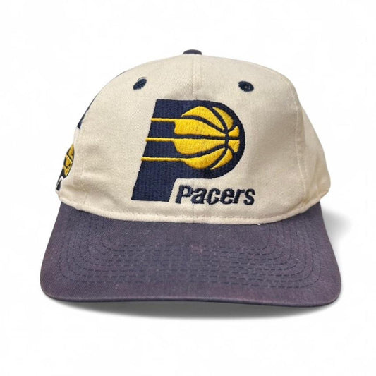 Vintage Indiana Pacers NBA All Over Embroidered SnapBack