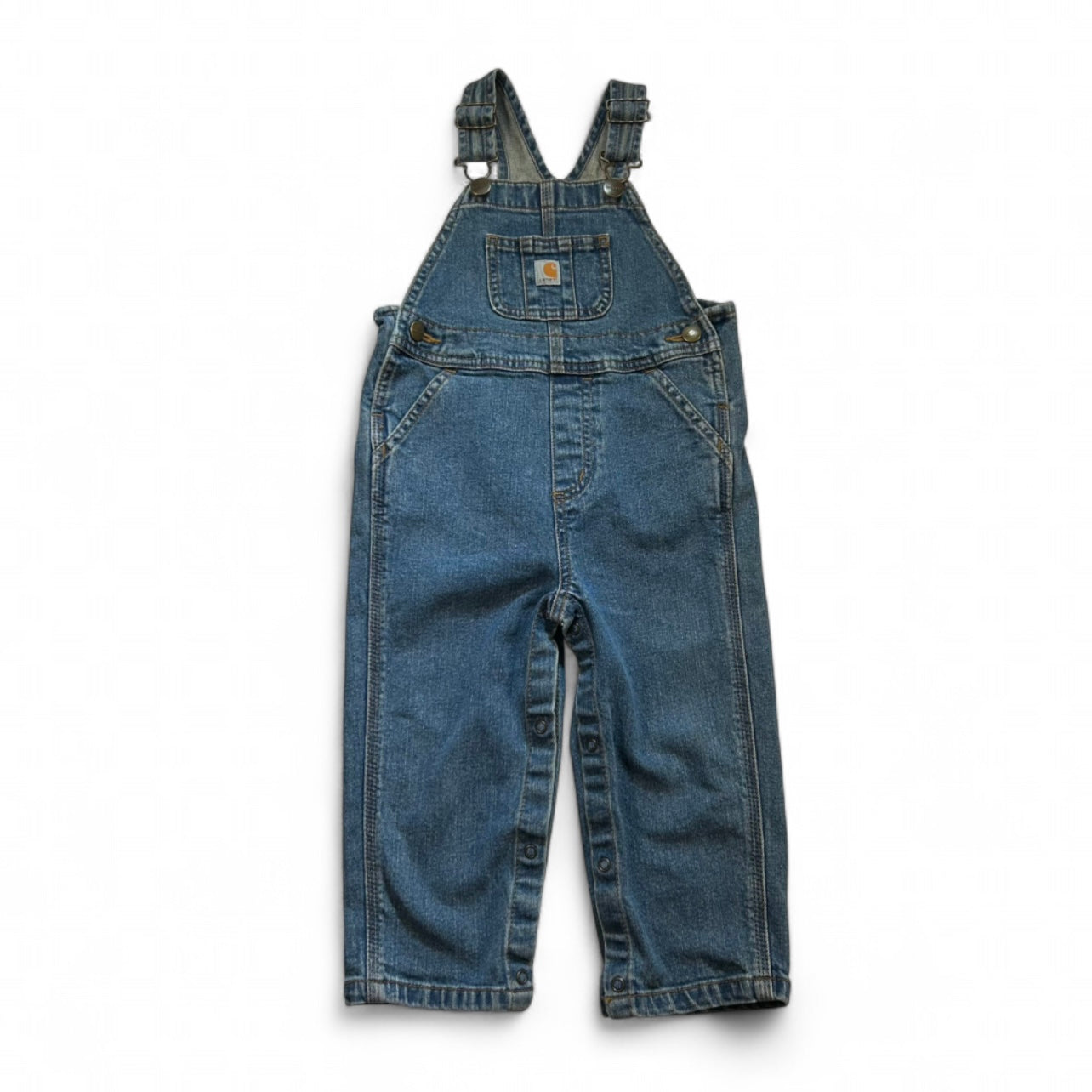 Vintage Carhartt Kids Jean Overalls 24M