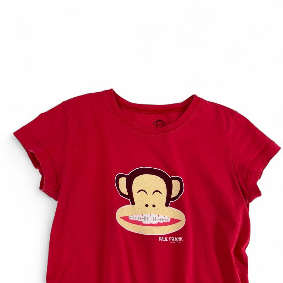 2000s Paul Frank Julius With Braces Women’s Baby T-Shirt Size S