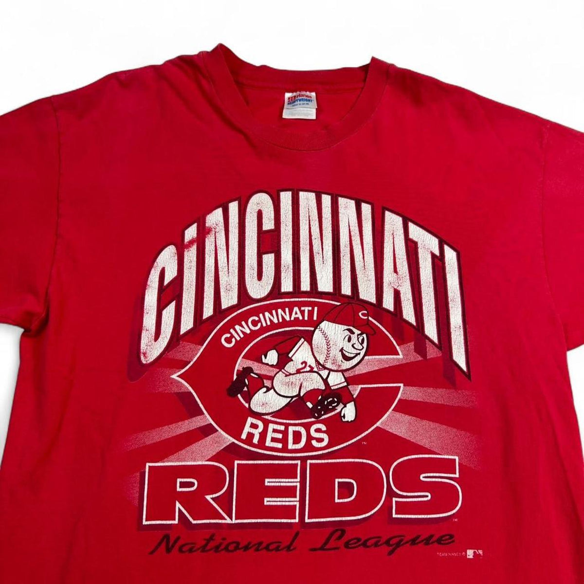 1994 MLB Cincinnati Reds Hanes Heavyweight T-Shirt Size XL