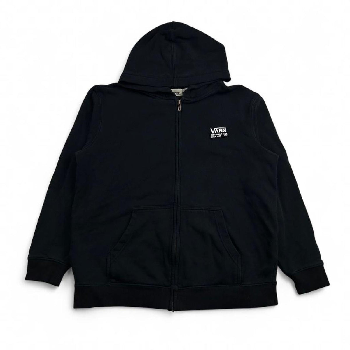 Vans Off The Wall Skateboards Zip Up Hoodie Size XL