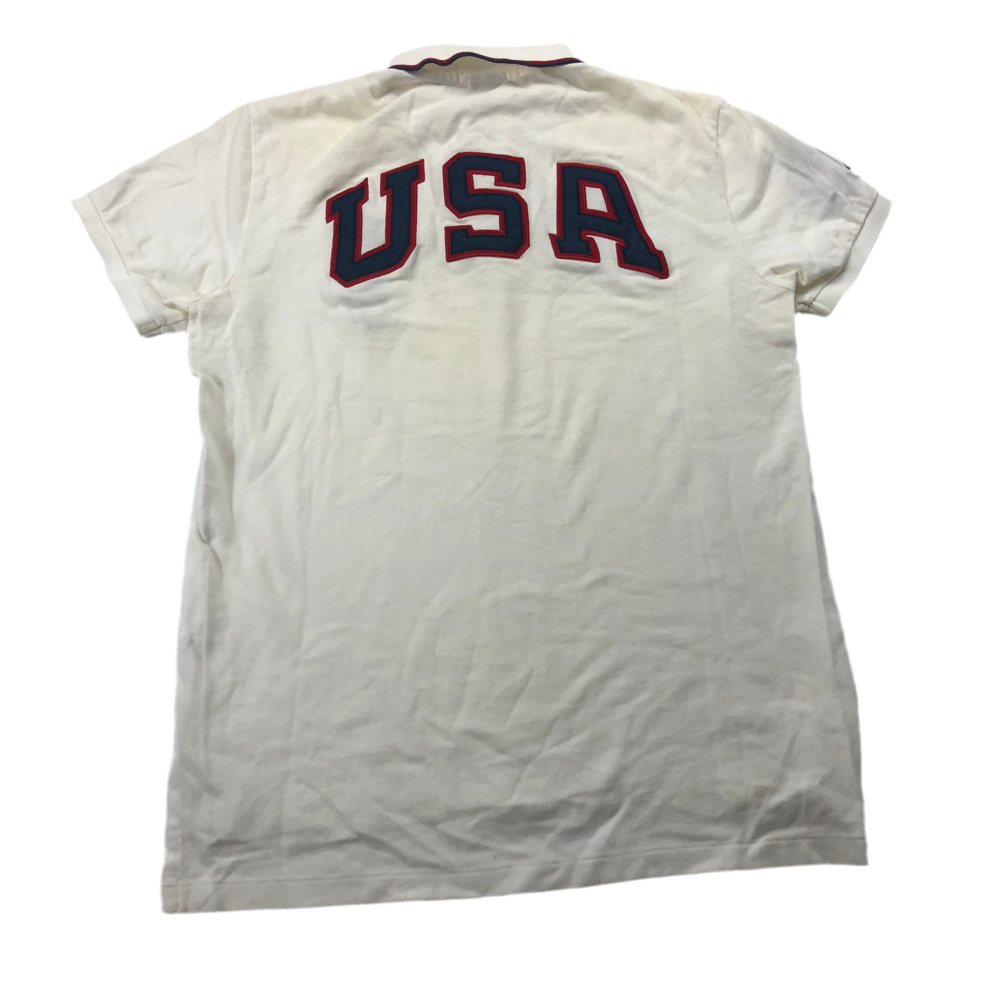 Polo Ralph Lauren Polo Shirt Big Pony USA Flag Shield Crest