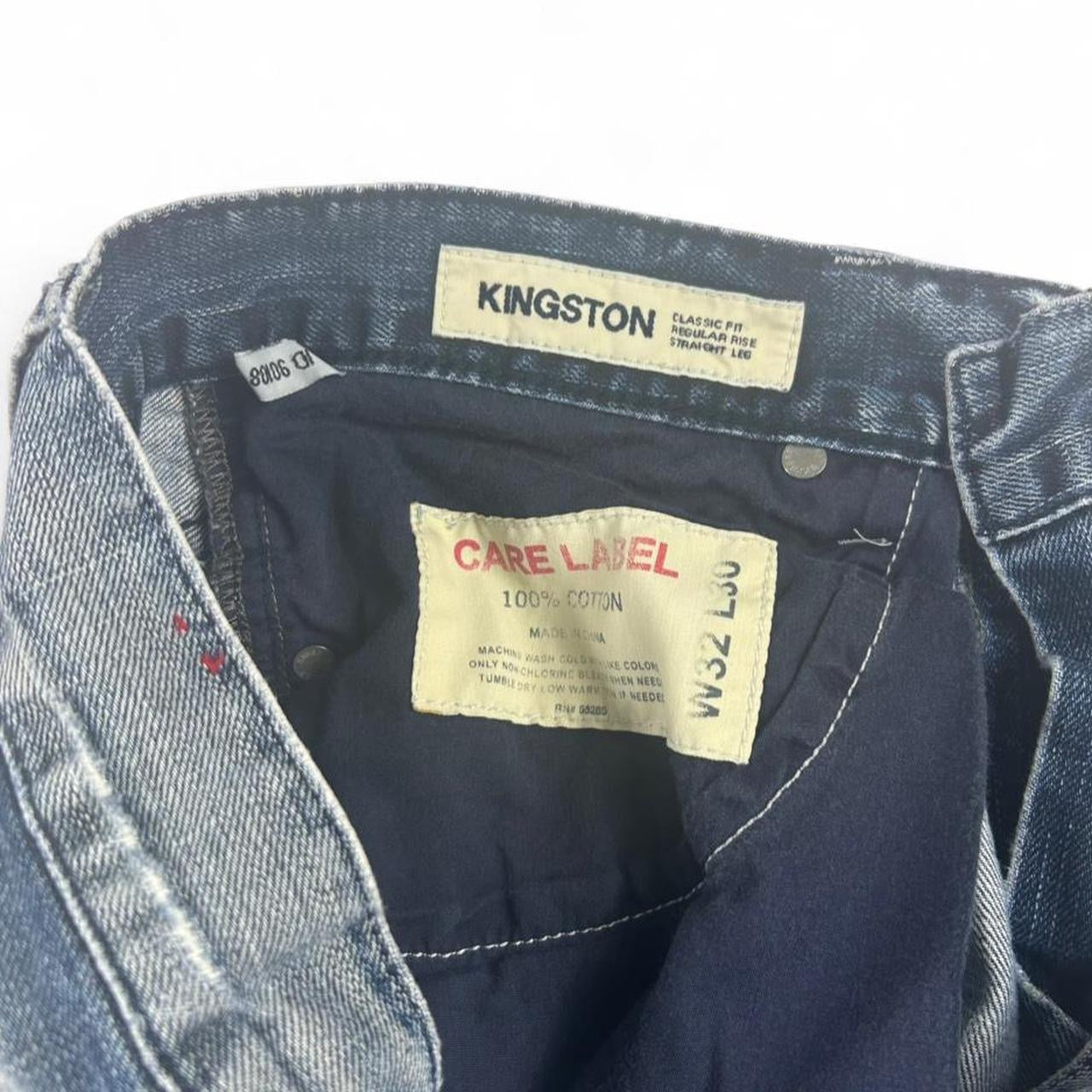 Vintage Express Jeans Graphic Skulls Printed Kingston Denim Jeans