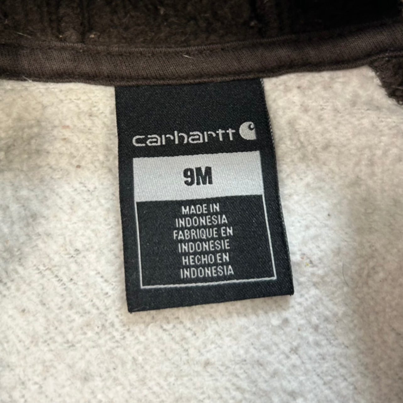 Vintage Carhartt Hooded Onesie 9M