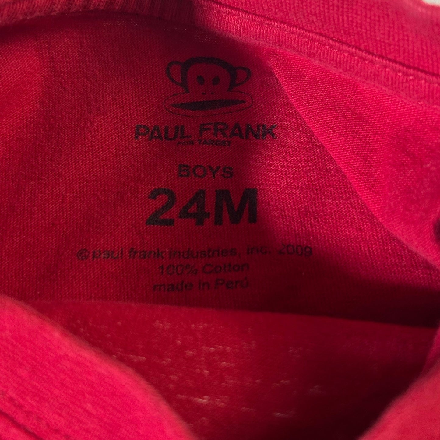 2009 Paul Frank Kids T-Shirt