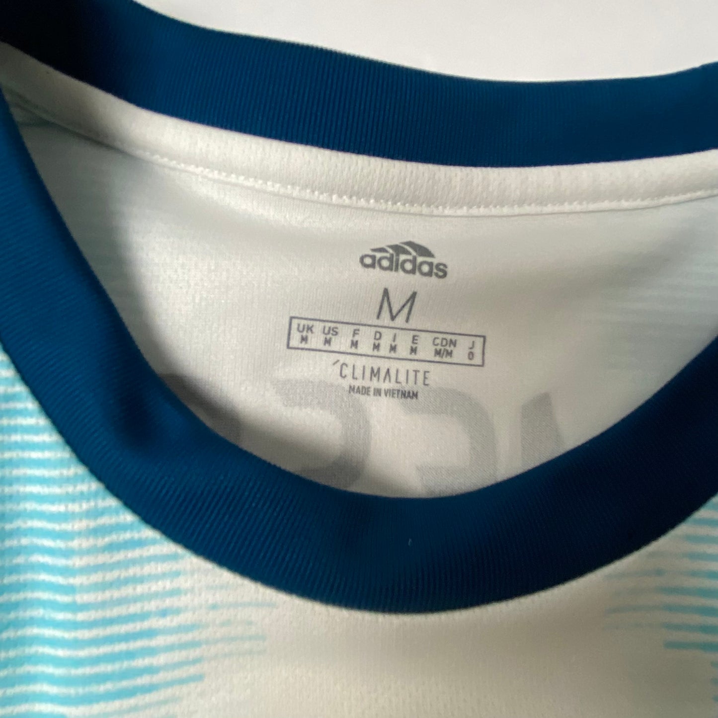 2018 Argentina Messi Adidas Soccer Jersey