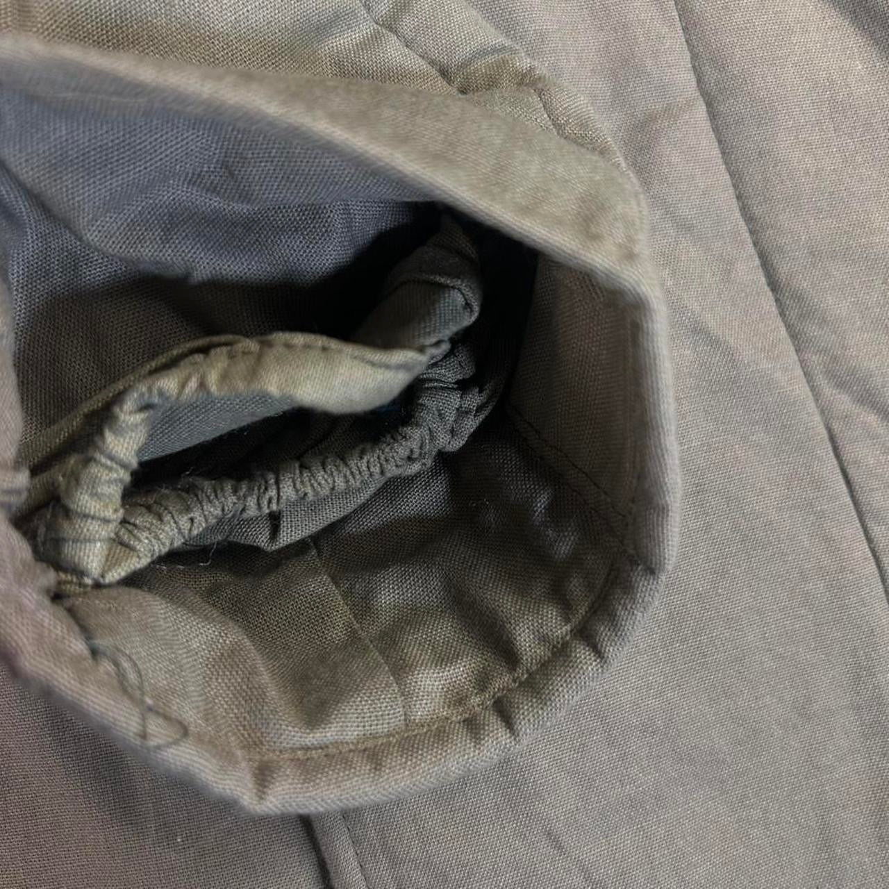 Vintage 1980s Hungarian Quilted Military Parka Jacket