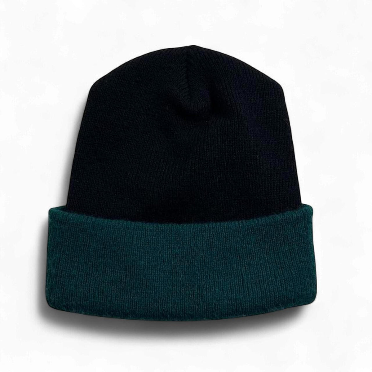 Vintage Mickey Mouse Black & Green Knitted Beanie