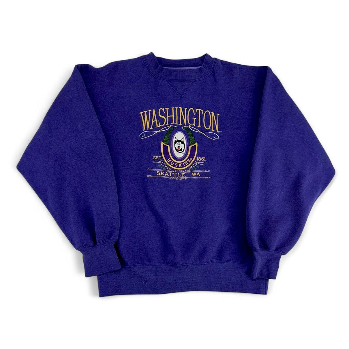 Vintage University of Washington Huskies Purple Sweatshirt Size M