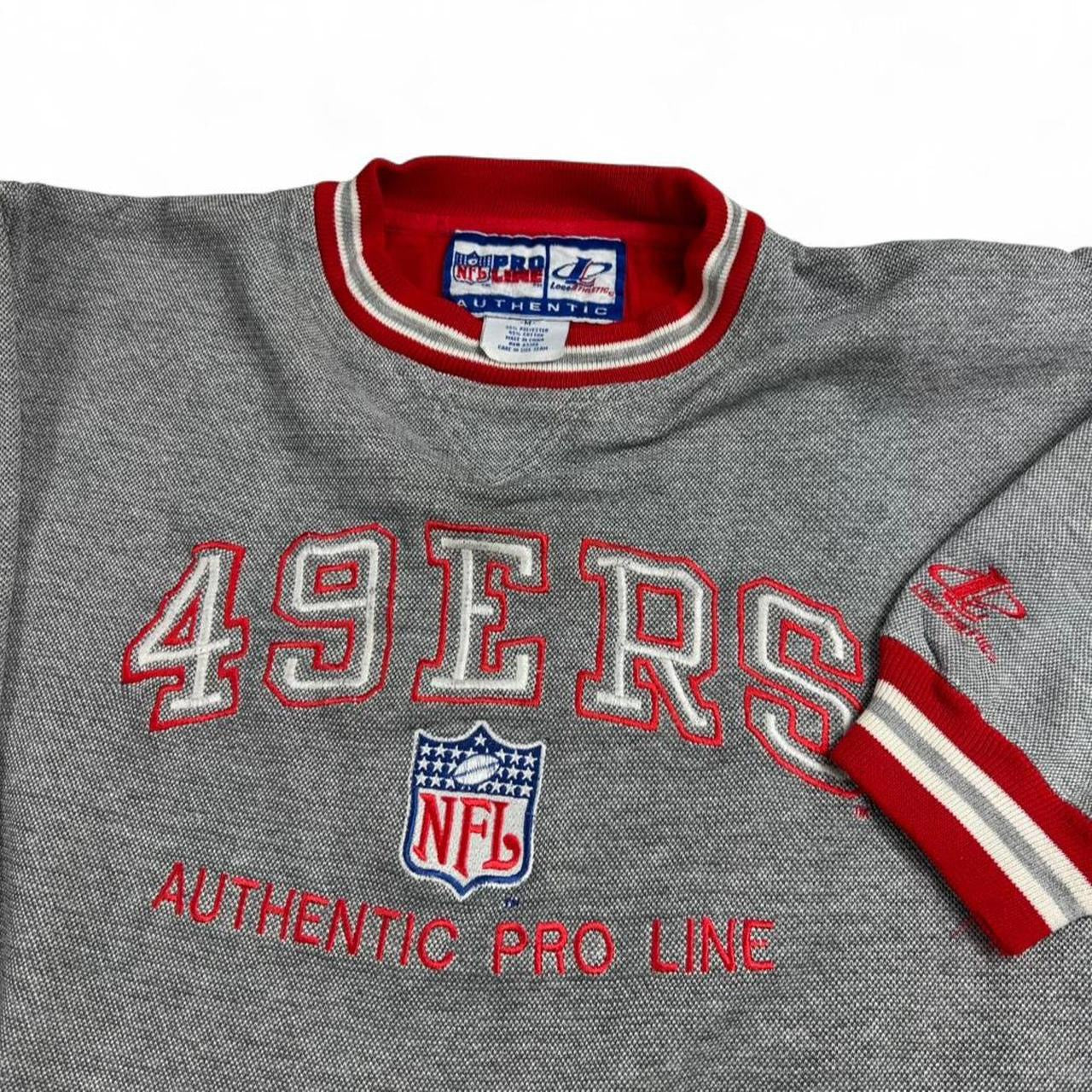 Vintage San Francisco 49ers NFL Logo Athletic Authentic Pro Line Sweatshirt