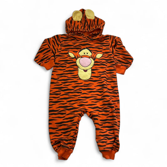 Vintage Tiger Winnie The Pooh Hooded Onesie 18M